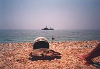 Am Strand von Agios Isidoros